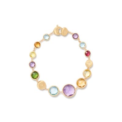 Marco Bicego / Jaipur / bracciale 18,5 cm / oro giallo e pietre 