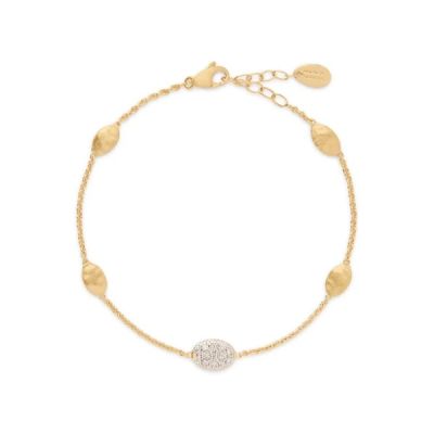 Marco Bicego / Siviglia / bracciale con ovali / oro giallo e diamanti