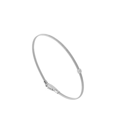 Marco Bicego / Masai / bracciale 17 cm / oro bianco e diamanti