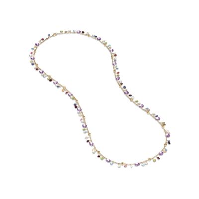 Marco Bicego / Paradise / collana 92 cm / oro giallo, ametiste e pietre multicolore