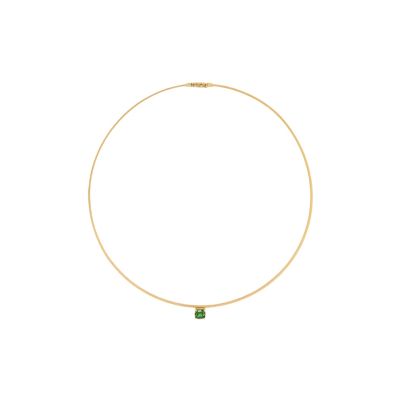 Marco Bicego / Masai / collana 41 cm / oro giallo e tormalina verde