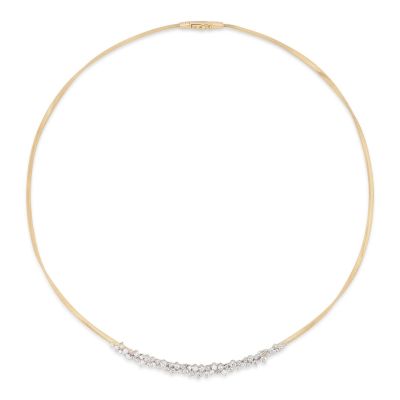 Marco Bicego / Marrakech / collana 42,5 cm / oro giallo e diamanti