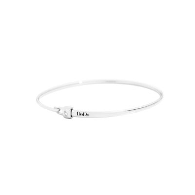 DoDo / Essentials / bracciale bangle con stopper / argento