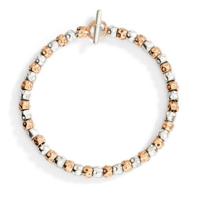 DoDo / Granelli / bracciale / argento e oro rosa 9 kt