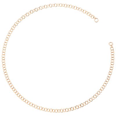 DoDo / Essentials / collana catena 39 cm / oro rosa 9 kt