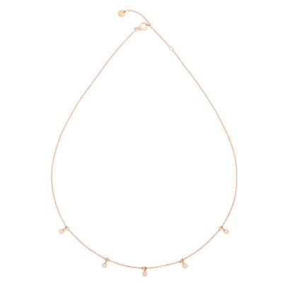 DoDo / Essentials / collana 42 cm / oro rosa 9 kt e diamanti