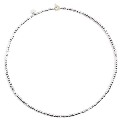 DoDo / Mini Granelli / collana / argento e oro giallo 9 kt