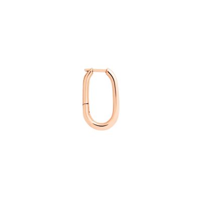 DoDo / Essentials / mono orecchino hoop / oro rosa 9 kt