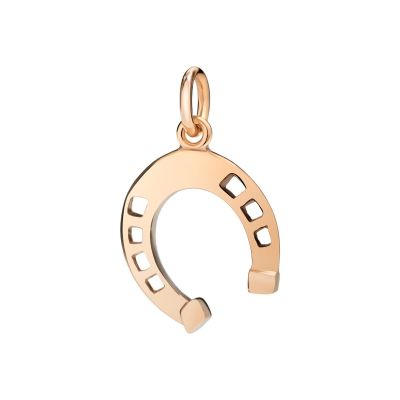 DoDo / Charms / ciondolo ferro di cavallo / oro rosa 9 kt