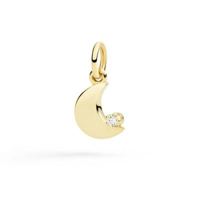 DoDo / Charm / ciondolo stellina / oro giallo 9 kt e diamante