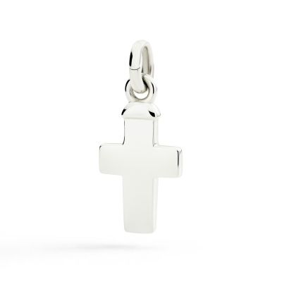 DoDo / Charm / ciondolo maxi croce / argento