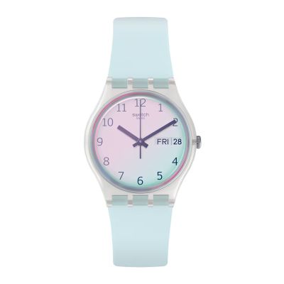 Swatch / Ultraciel / orologio unisex / quadrante bianco / cassa plastica / cinturino silicone