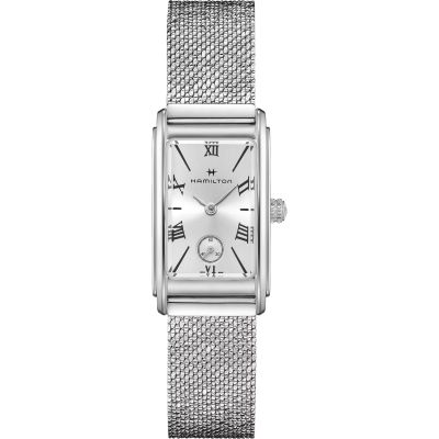 Hamilton American Classic Ardmore / orologio donna / quadrante argentato / cassa e bracciale acciaio