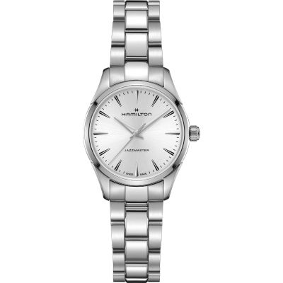 Hamilton Jazzmaster Quartz / orologio unisex / quadrante argentato / cassa e bracciale acciaio