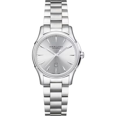 Hamilton Jazzmaster Viewmatic / orologio donna / quadrante argentato / cassa e bracciale acciaio