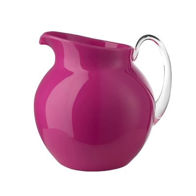 Mario Luca Giusti / Palla / brocca / acrilico / fluo fuxia