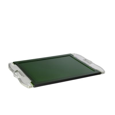 Mario Luca Giusti / Flag / vassoio / acrilico / verde