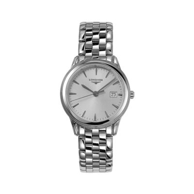 Longines Les Grandes Classiques de Longines Flagship / orologio unisex / quadrante argentato / cassa e bracciale acciaio