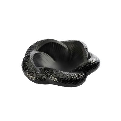 Lalique / Coupes et Coupelles / Coupe Serpent – Serpent Bowl / coppa / cristallo / nero