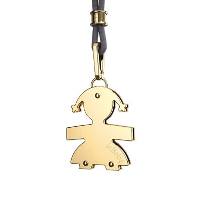 leBebé / I Cuccioli / ciondolo medio femminuccia / oro giallo