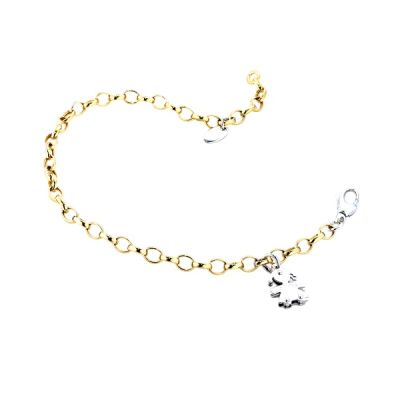 leBebé / I Classici / bracciale femminuccia / oro giallo e oro bianco