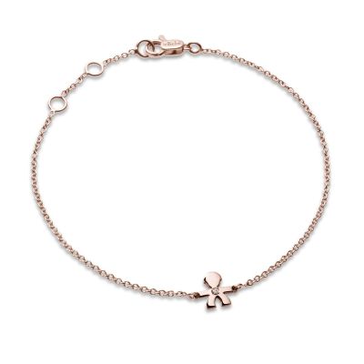 leBebé / Le Briciole / bracciale maschietto / oro rosa e diamante