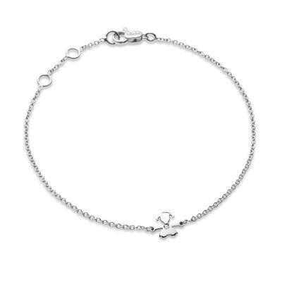 leBebé / Le Briciole / bracciale femminuccia / oro bianco e diamante