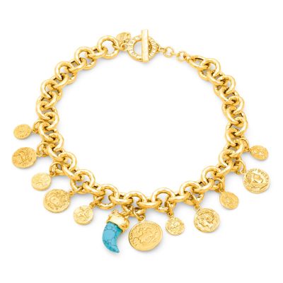 Giovanni Raspini / Nomad / collana Pueblo grande / bronzo dorato
