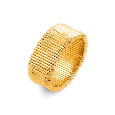 Giovanni Raspini / Nomad / bracciale Santa Fè / bronzo dorato