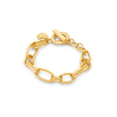 Giovanni Raspini / Nomad / bracciale catena Yuma / bronzo dorato