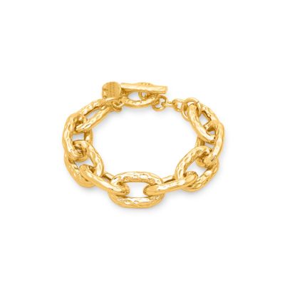 Giovanni Raspini / Nomad / bracciale Zelda / bronzo dorato
