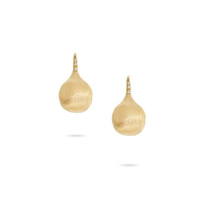 Marco Bicego / Africa / orecchini boules / oro giallo e diamanti