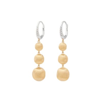 Marco Bicego / Africa / orecchini chandelier / oro giallo e diamanti