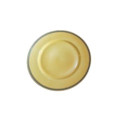 Hermès / Toucans / sottopiatto / porcellana / verde, giallo