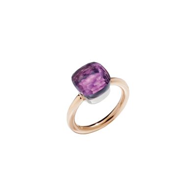 Pomellato / Nudo Classic / anello / oro rosa, oro bianco e ametista