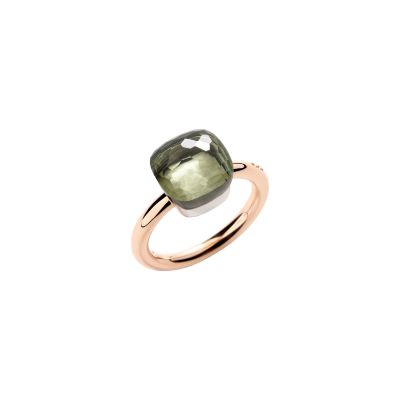 Pomellato / Nudo Classic / anello / oro rosa, oro bianco e prasiolite