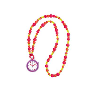 Swatch / Pop / Popalicious Beads / orologio unisex / quadrante bianco / cassa plastica / cinturino silicone