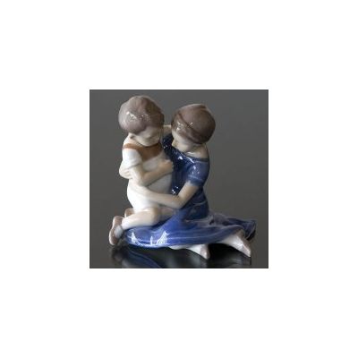 Royal Copenhagen Figurina / Bimbi che giocano mini / porcellana