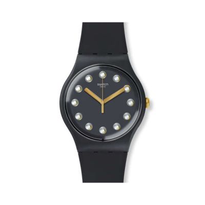 Swatch / New Gent / Passe Temps / orologio unisex / quadrante grigio / cassa plastica / cinturino silicone