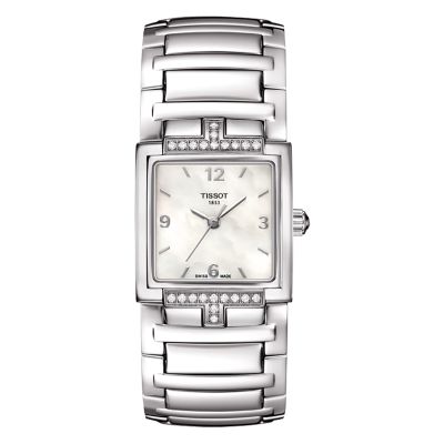 Tissot Evocation / orologio donna / quadrante madreperla bianco / cassa e bracciale acciaio