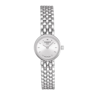 Tissot Lovely / orologio donna / quadrante argentato / cassa e bracciale acciaio