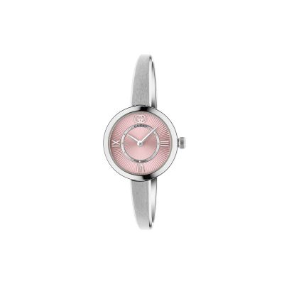 Gucci Modello 2000 / orologio donna / quadrante rosa guilloché / cassa e bracciale acciaio