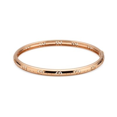 Gucci / Icon / bracciale GG / oro rosa 18 Kt 