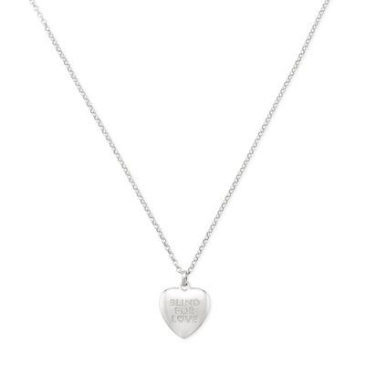 Gucci / Blind for Love / collana con pendente / argento 