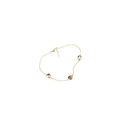 Gucci / Interlocking G / bracciale con pendenti / oro giallo