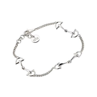 Gucci / Generation Gucci / bracciale a catena con staffa / argento
