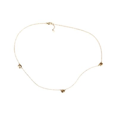 Gucci / Interlocking G / collana con pendenti / oro giallo