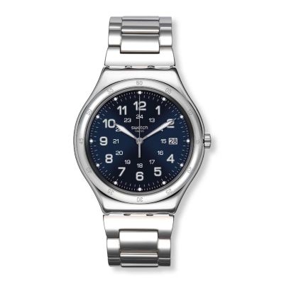 Swatch / Irony Core / Blue Boat / orologio uomo / quadrante blu / cassa e bracciale acciaio