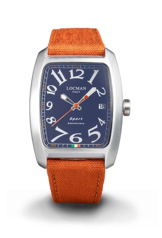 Locman Sport Anniversary orologio uomo quadrante blu cassa
