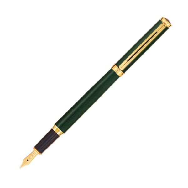 Montblanc / Noblesse Oblige / penna stilografica / resina verde e